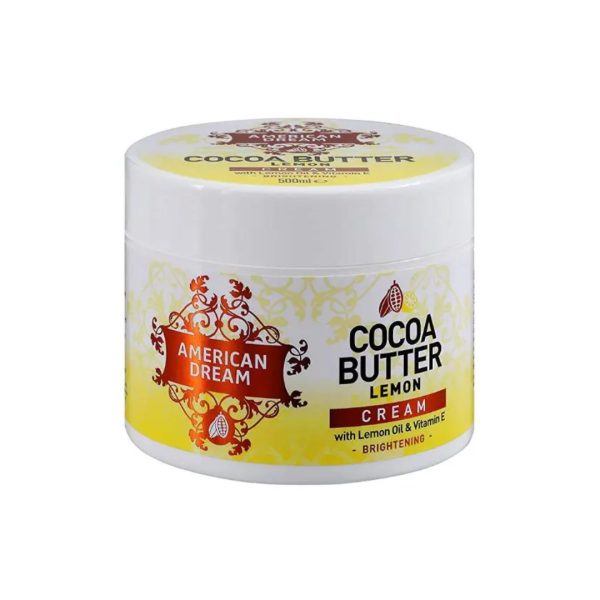 American Dream Cocoa Butter Lemon Cream
