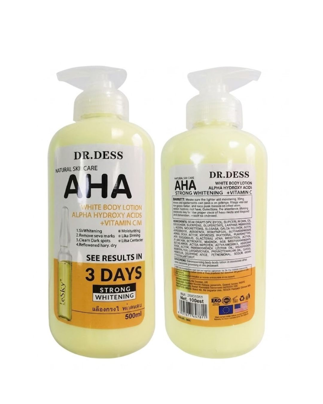 DR Dess AHA Body Lotion