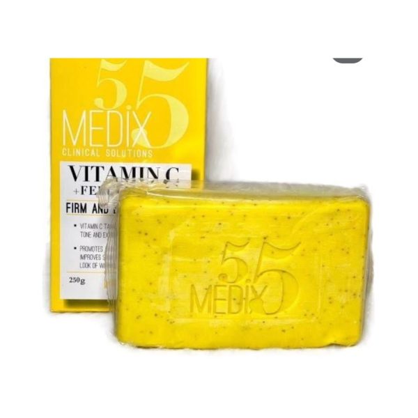 Medix 5.5 Vitamin C + Turmeric Firm and Brighten Soap