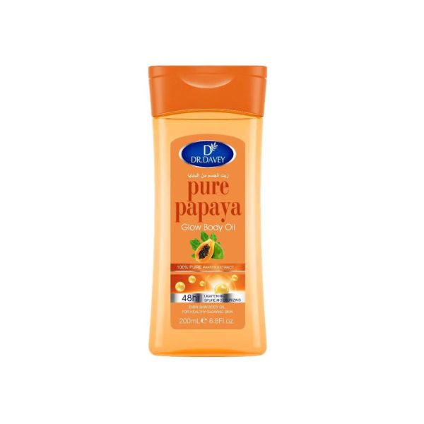 Dr Davey Pure Papaya Glow Body Oil