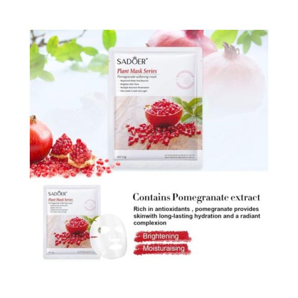 SADOER Pomegranate Softening Face Mask