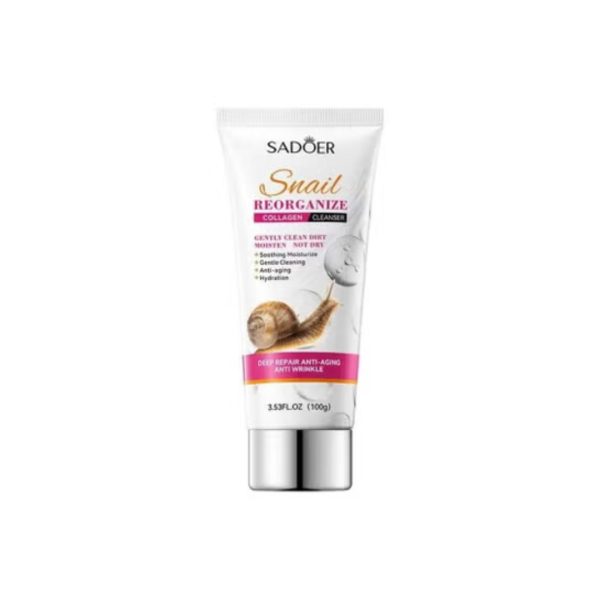 SADOER Snail Reorganize Collagen Face Cleanser