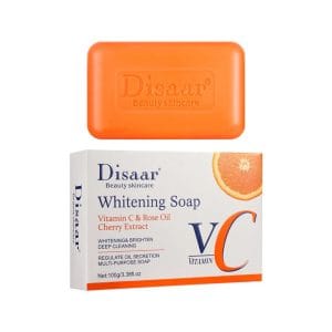 Disaar Whitening Soap With Vitamin C & Rose Oil