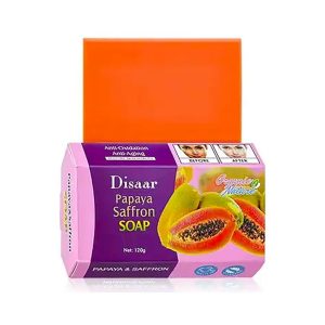 Disaar Papaya Saffron Whitening Soap