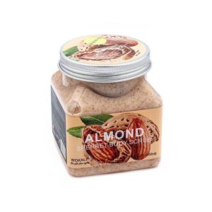 Wokali almond sherbet body scrub