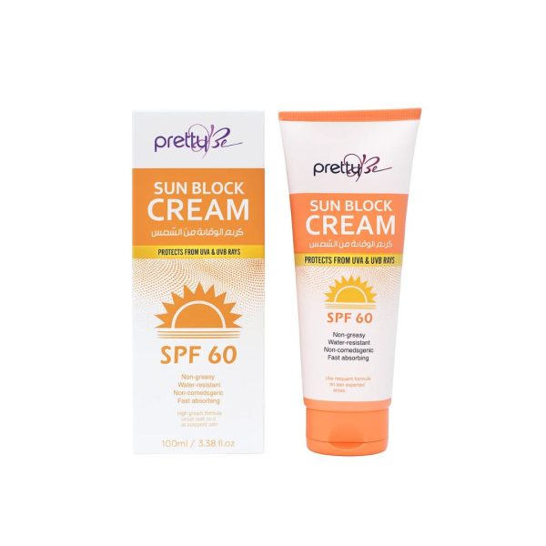 Pretty Be Sun Block Waterproof Cream Facial Sunscreen