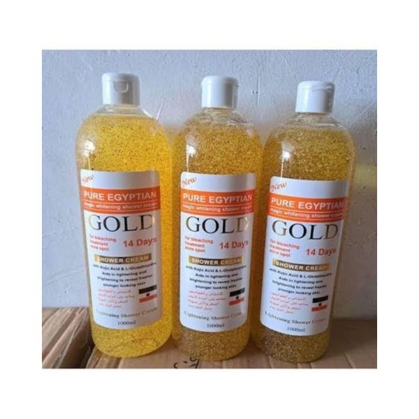 Pure Egyptian Gold Magic Whitening Shower Cream