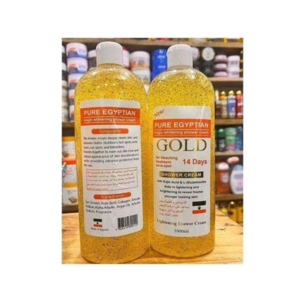 Pure Egyptian Gold Magic Whitening Shower Cream