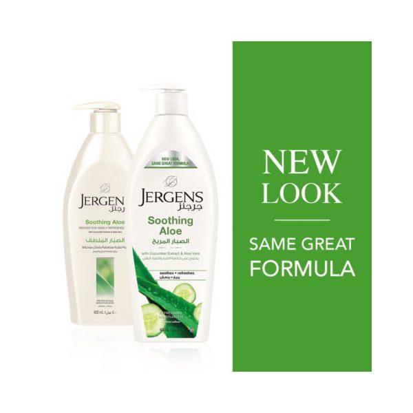 Jergens Soothing Aloe Refreshing Moisturizer Lotion