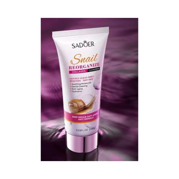 SADOER Snail Reorganize Collagen Face Cleanser