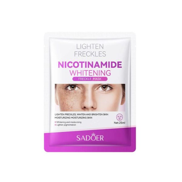Sadoer Nicotinamide Whitening Freckle Moisturizing Facial Mask