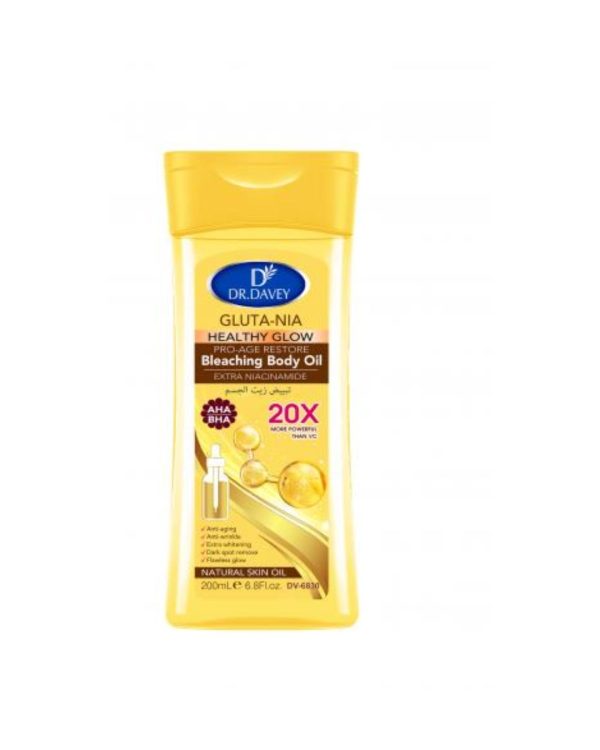 Dr Davey Gluta Nia Healthy Glow Body Oil