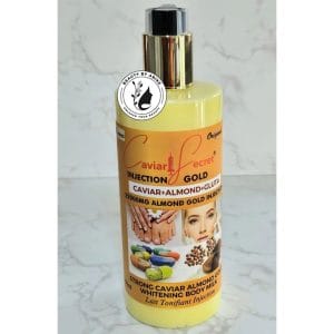 Caviar Secret Injection Gold + Almond + Gluta Whitening Body Milk