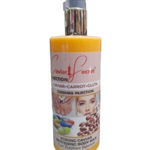 Caviar Secret Injection Carrot + Almond + Gluta Whitening Body Milk