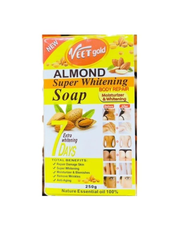 Veet Gold Almond Super Whitening Soap