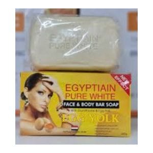 Egyptian Pure White Egg Yolk Face & Body Soap