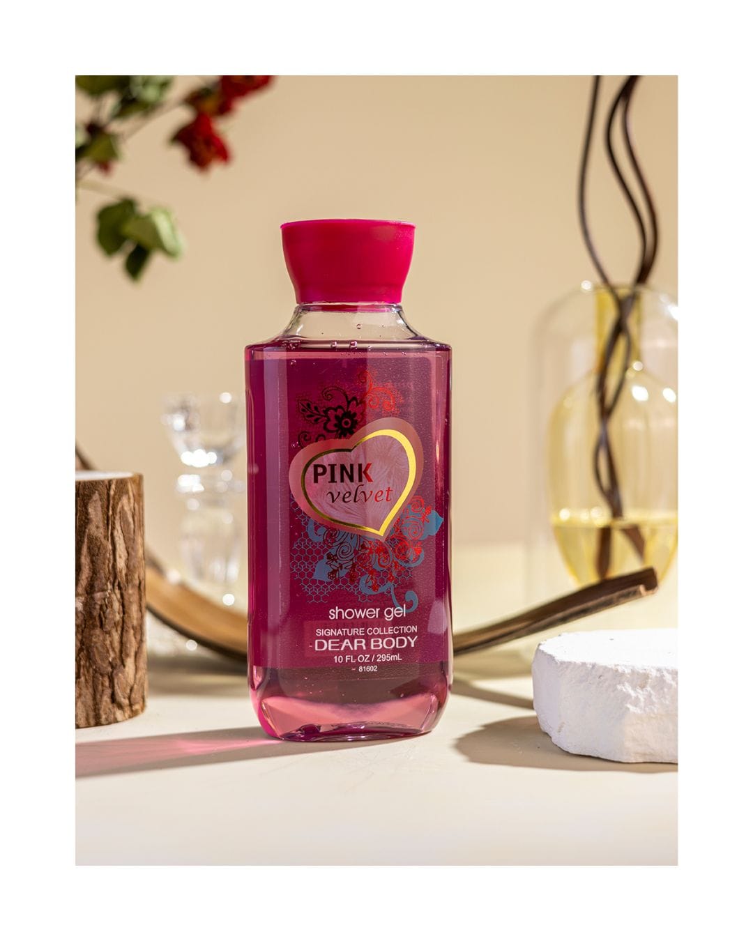 Dear Body Pink Velvet Shower Gel