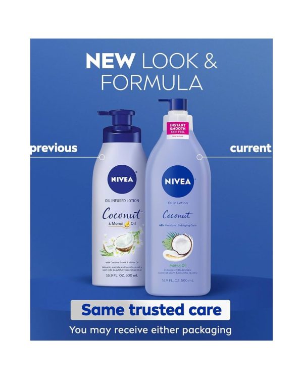 Nivea Coconut Scent & Monoi Oil Infused Body Lotion