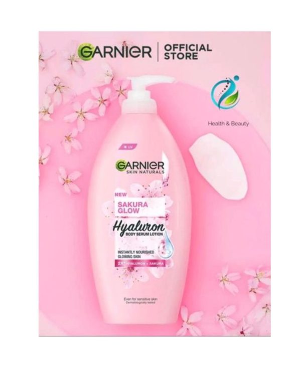Garnier Sakura Glow Hyaluron Body Serum Lotion