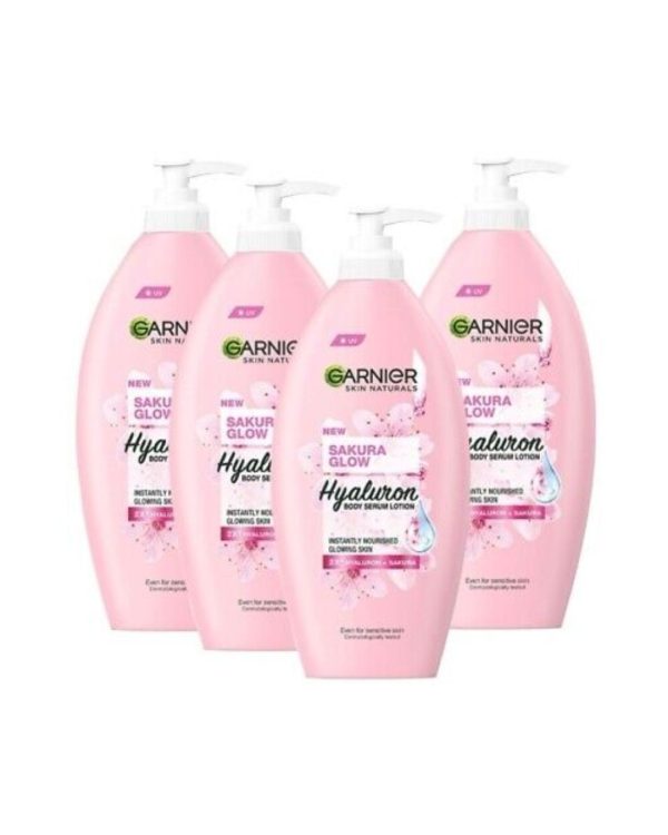 Garnier Sakura Glow Hyaluron Body Serum Lotion