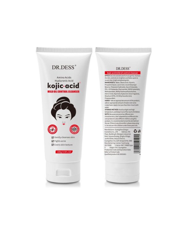 Dr Dess Kojic Acid Mild Oil Control Cleanser