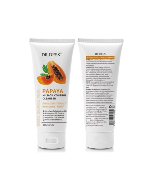 Dr Dess Papaya Mild Oil Control Cleanser