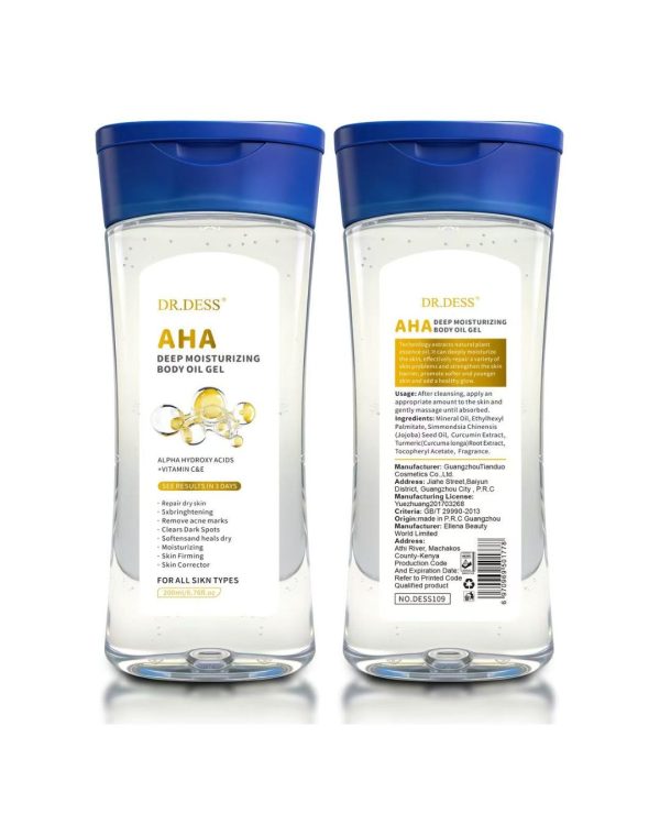 Dr Dess AHA Deep Moisturizing Body Oil Gel
