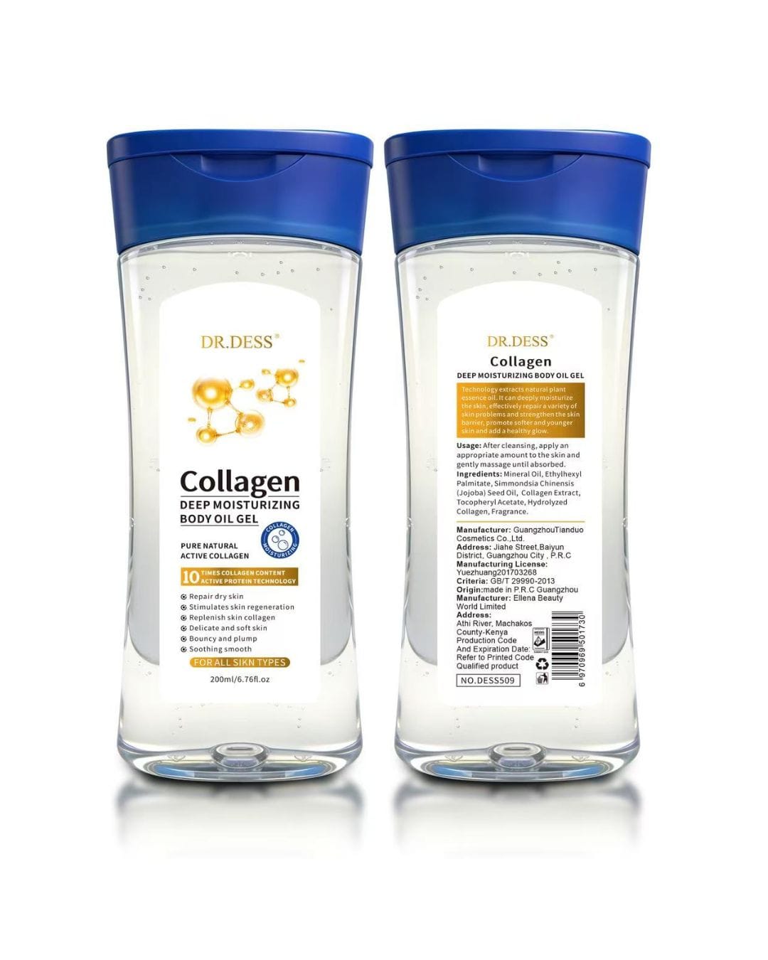 Dr Dess Collagen Deep Moisturizing Body Oil Gel