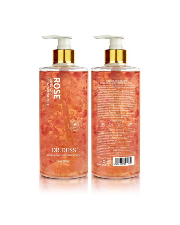 Dr Dess Almond Rose Petal Shower Gel