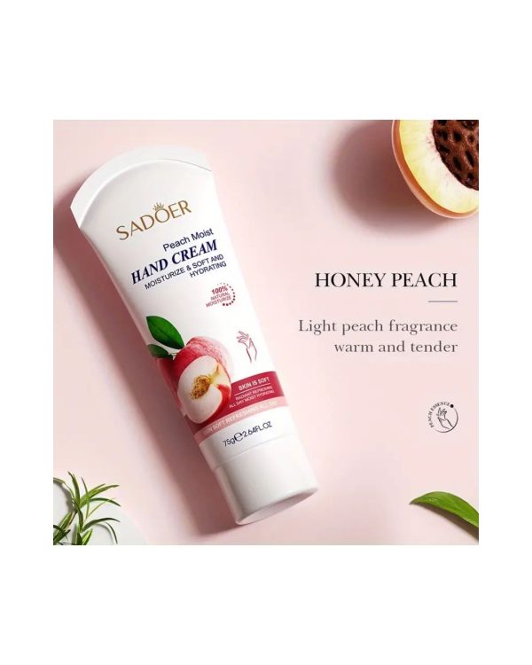 Sadoer Peach Moist Hand Cream