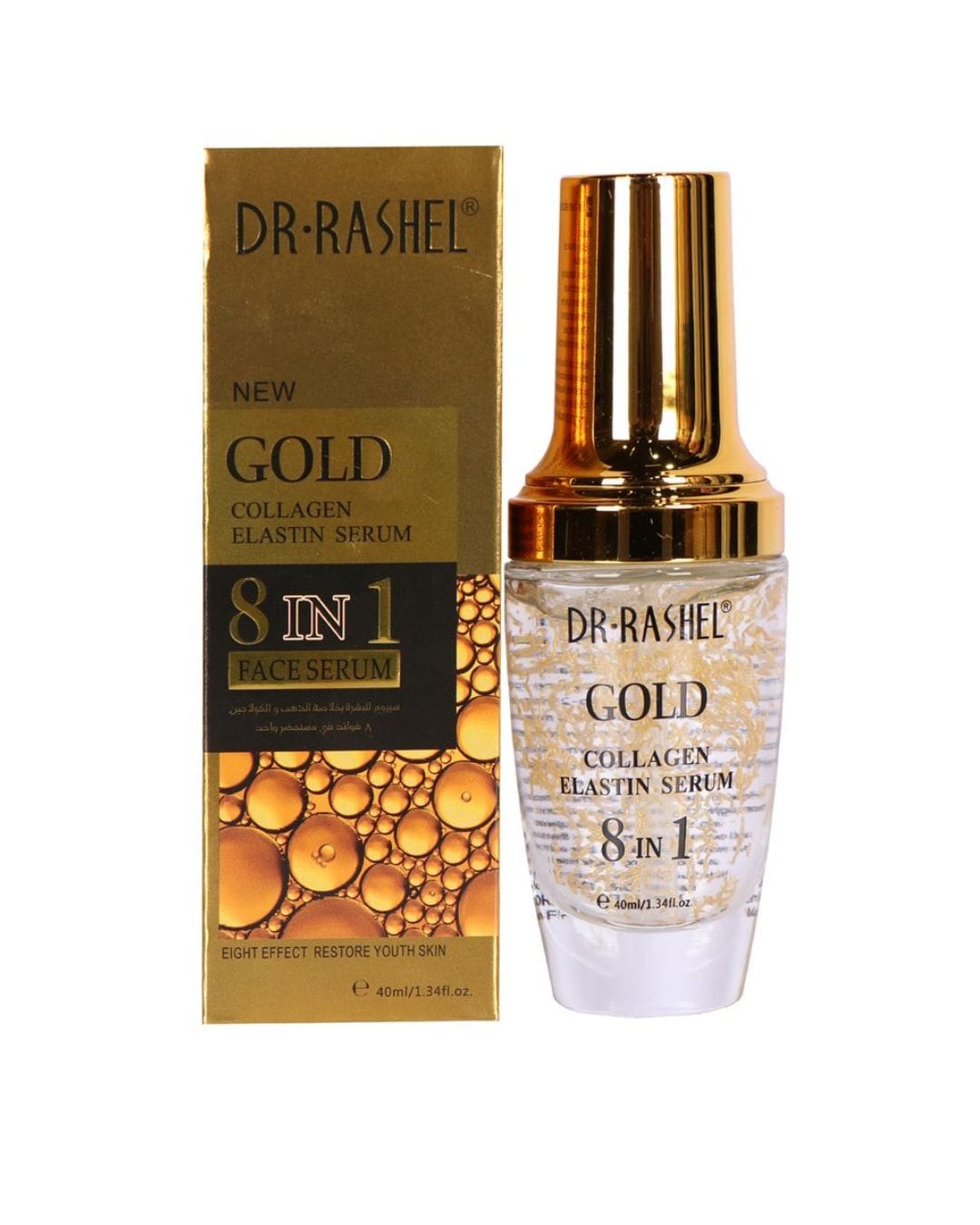 Dr Rashel Gold 8 In 1 Collagen Elastin Face Serum