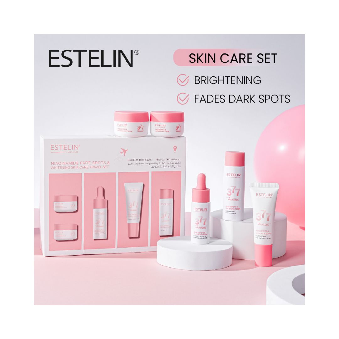 Estelin Niacinamide Fade Spots & Whitening Skin Care Set 377