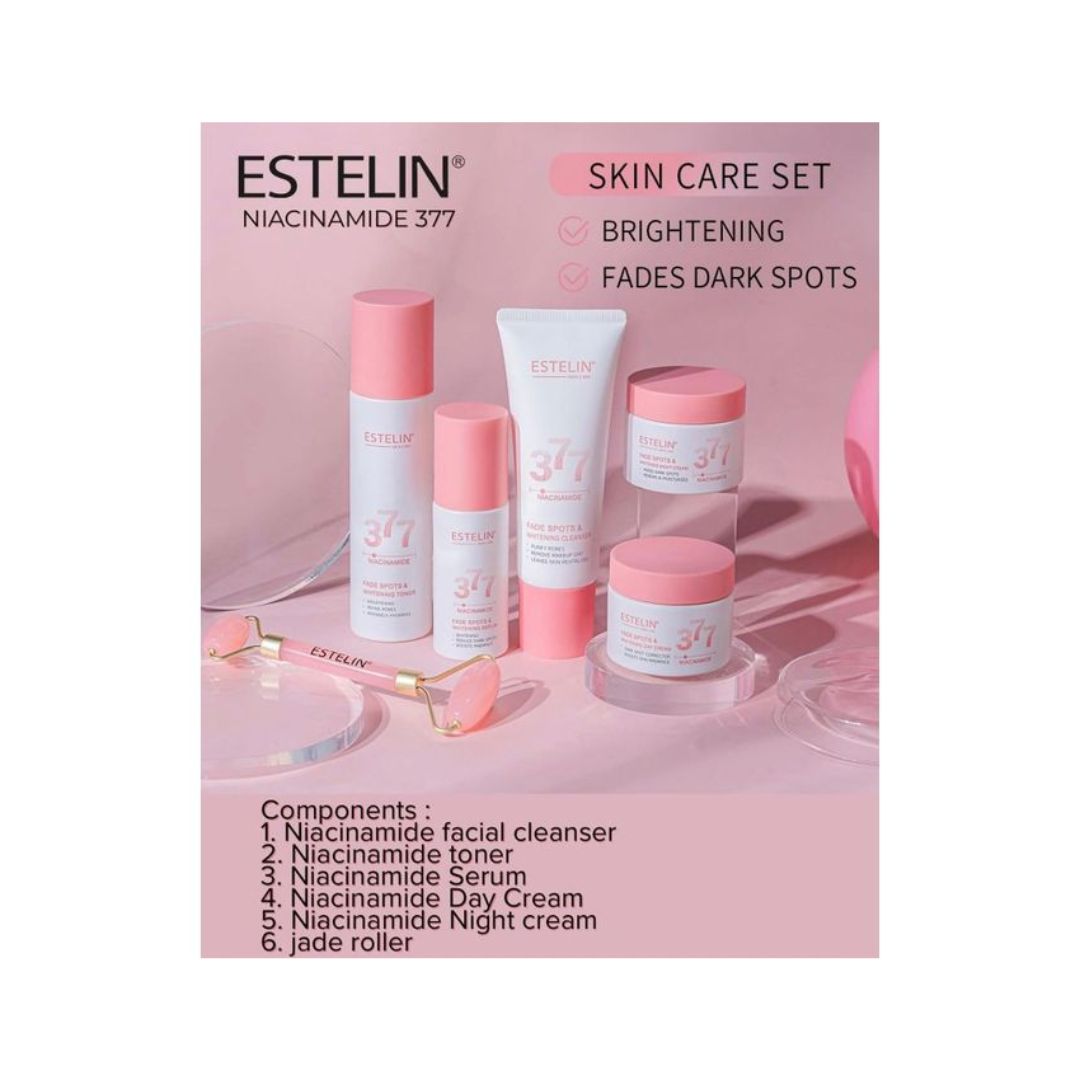 Estelin Niacinamide Fade Spots & Whitening Skin Care Set 377