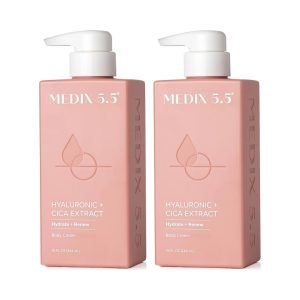 Medix 5.5 Hyaluronic Acid + Cica Extract Hydrate & Renew Body Cream Lotion