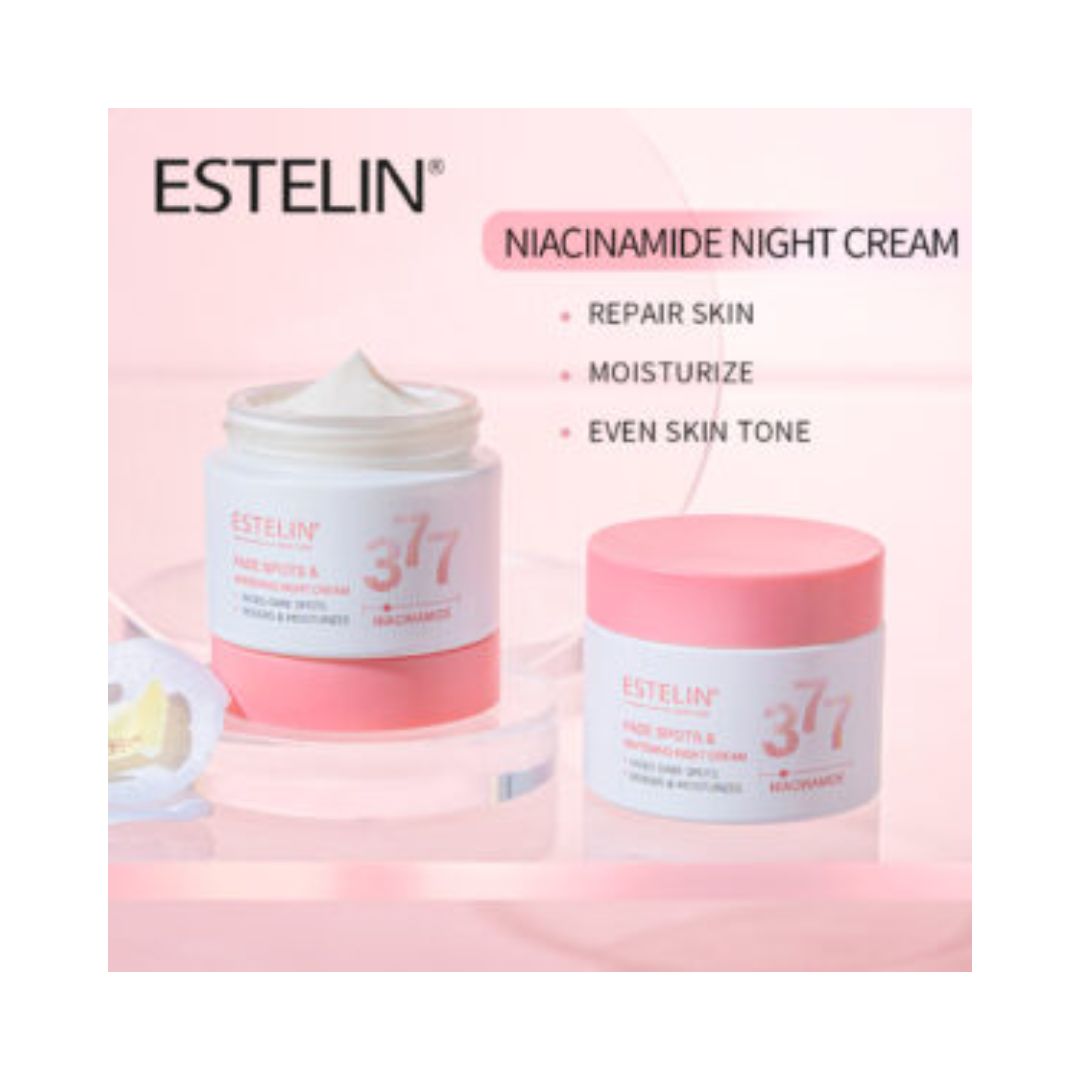 Estelin Niacinamide Fade Spots & Whitening Night Cream 377