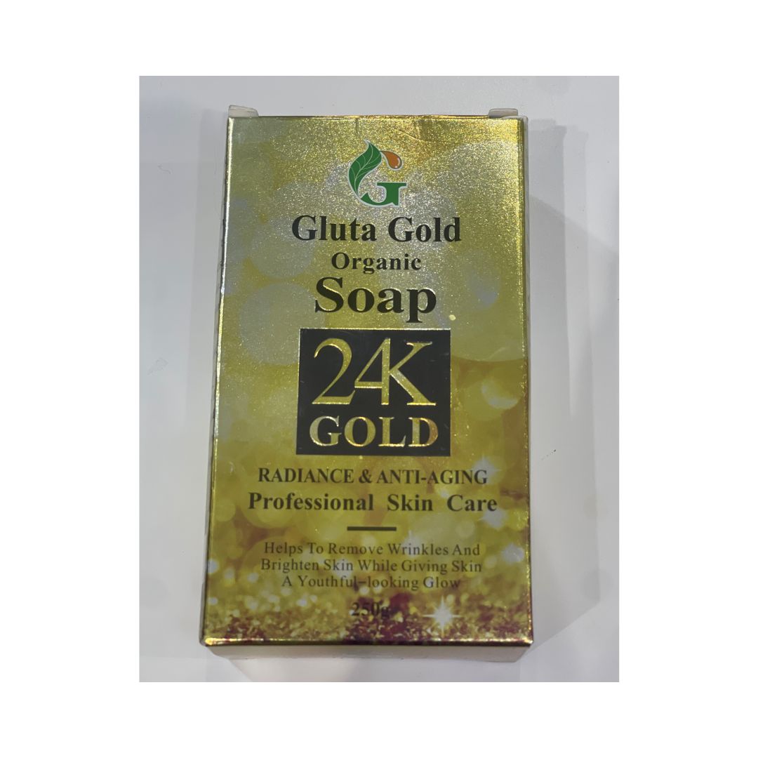 Gluta Gold Organic Soap 24k Gold Radiance & Anti-Aging Soap