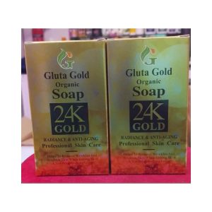 Gluta Gold Organic Soap 24k Gold Radiance & Anti-Aging Soap