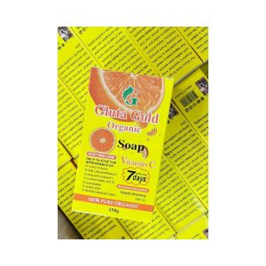 Gluta Gold Organic Soap with Vitamin C