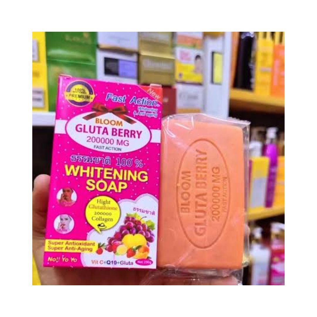 Bloom Gluta Berry Whitening Soap